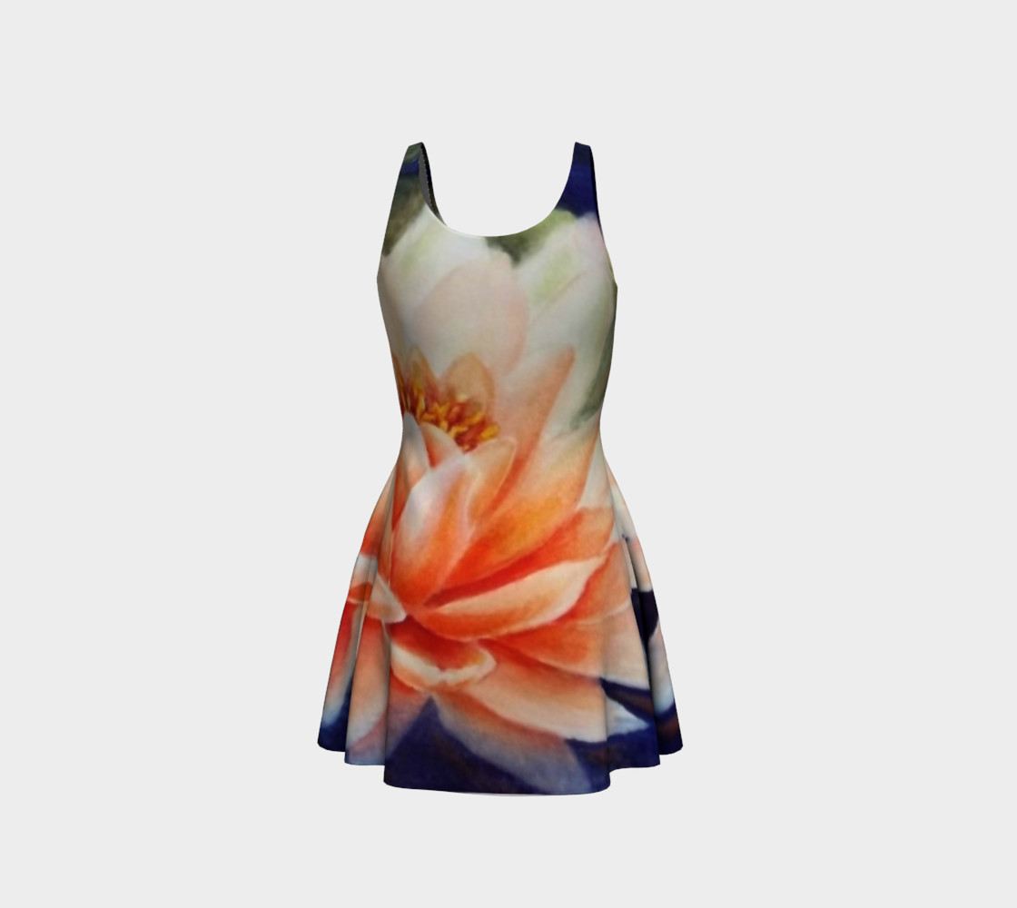Waterlily Flare Dress preview #3