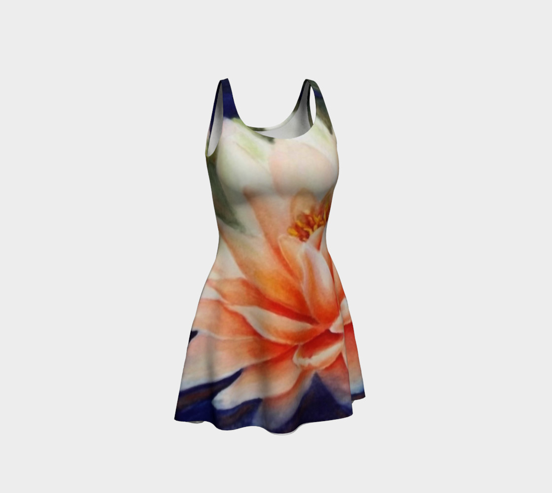 Waterlily Flare Dress preview #1