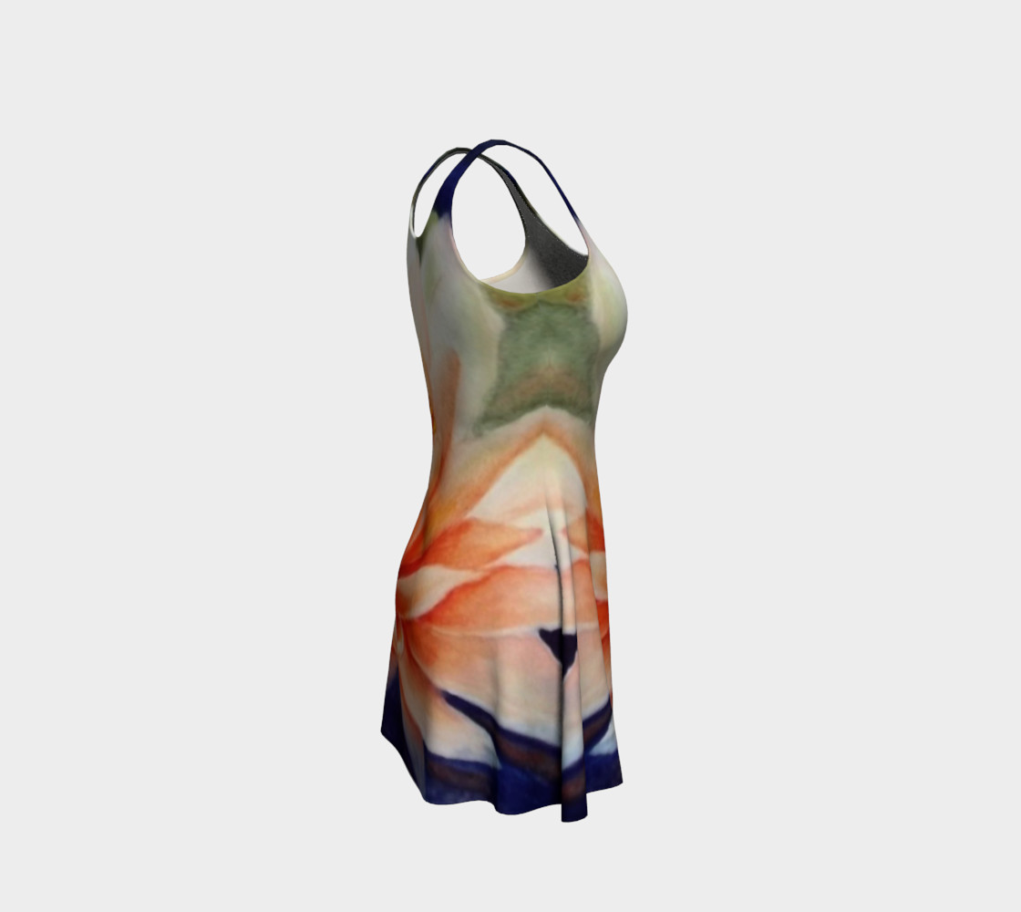 Waterlily Flare Dress preview #4