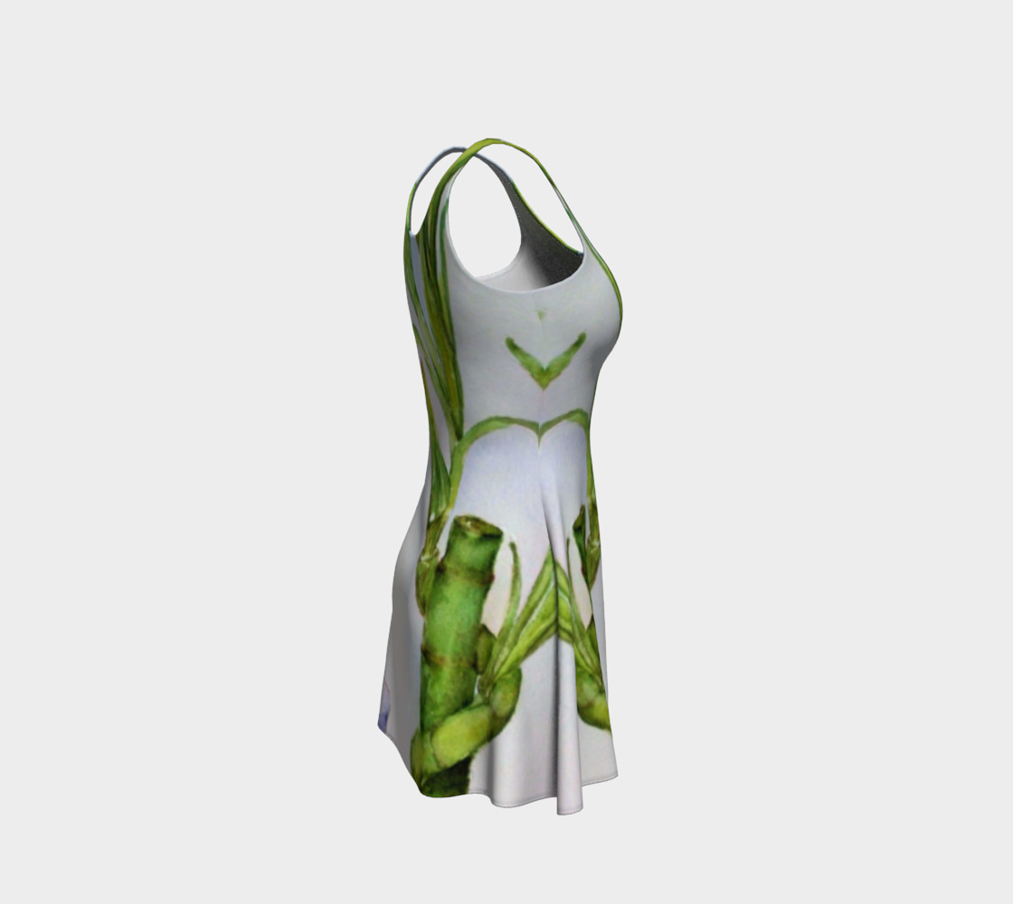Lucky Bamboo Flare Dress preview #4