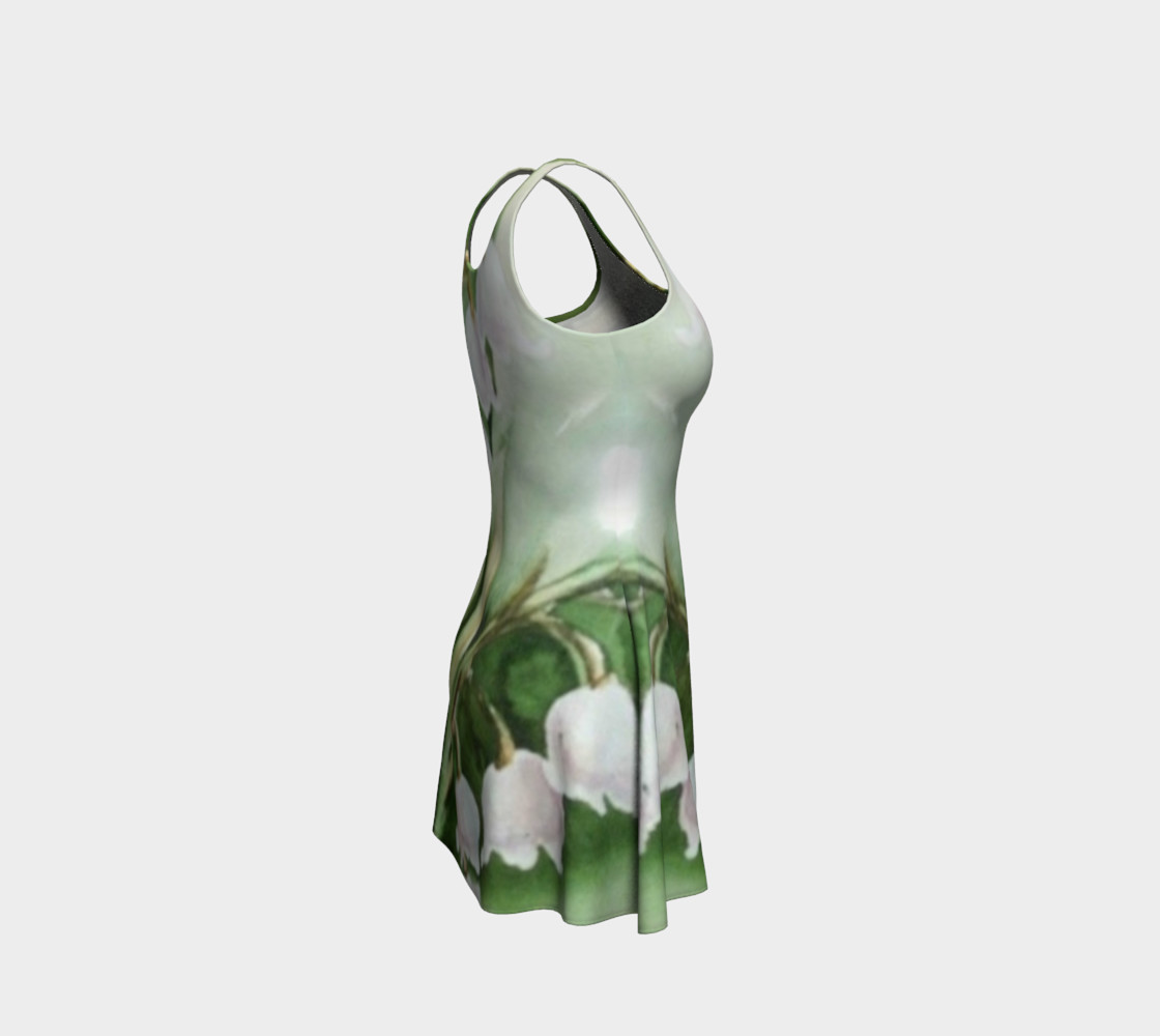 Valley Fronds Flare Dress preview #4