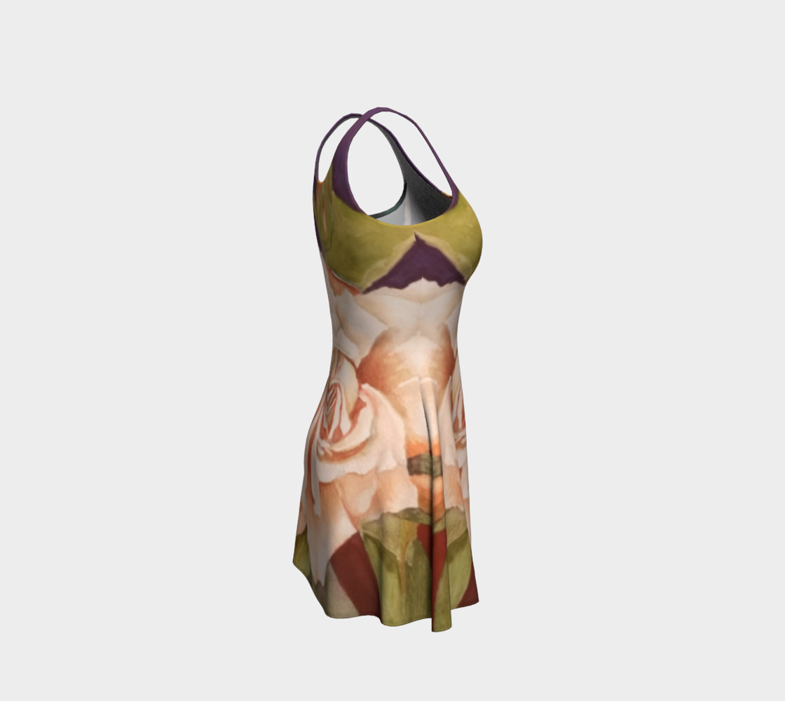 Antique Rose Flare Dress preview #4