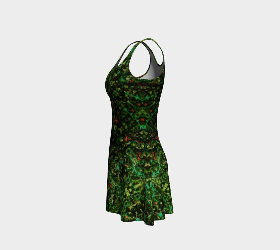 Jungle Velvet Flare Dress preview #2