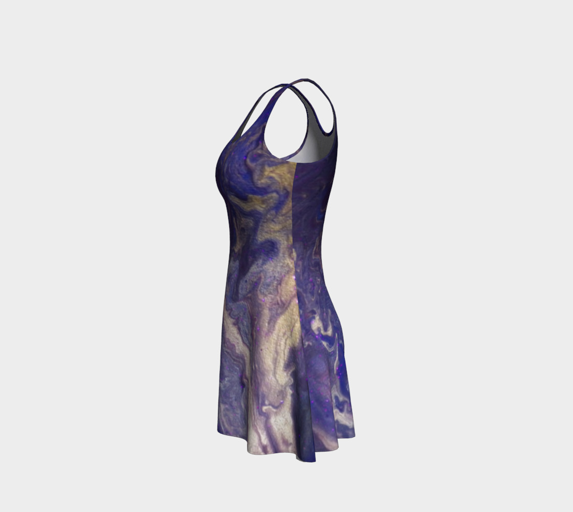 Aperçu de Purple Jasper Flare Dress #2