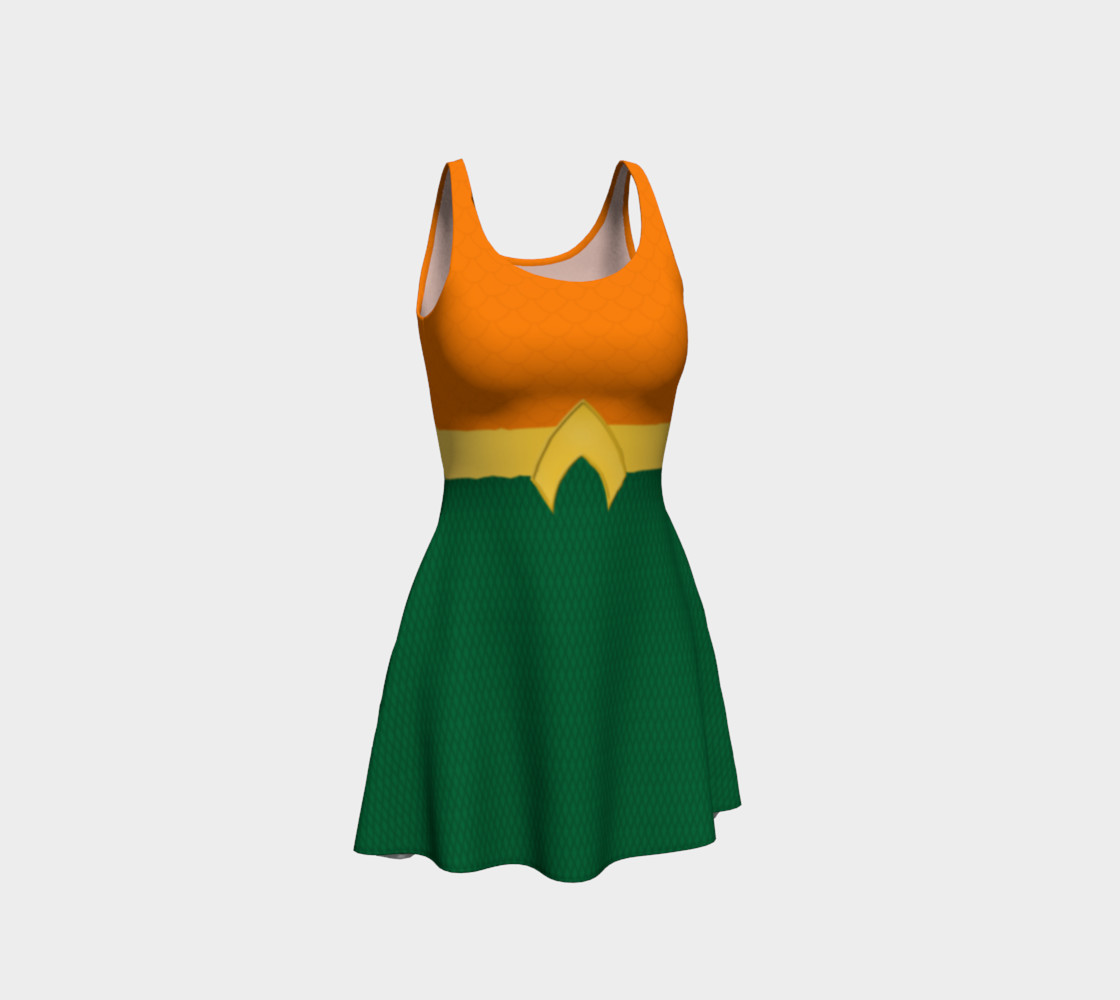 Aquaman Flare Dress preview #1