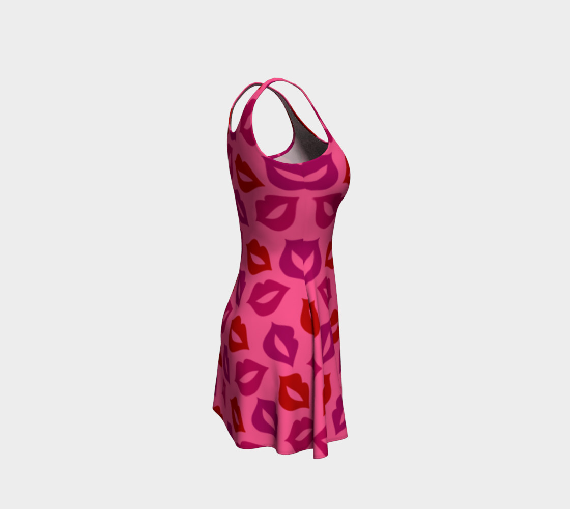 Pink red pink lips dress preview #4