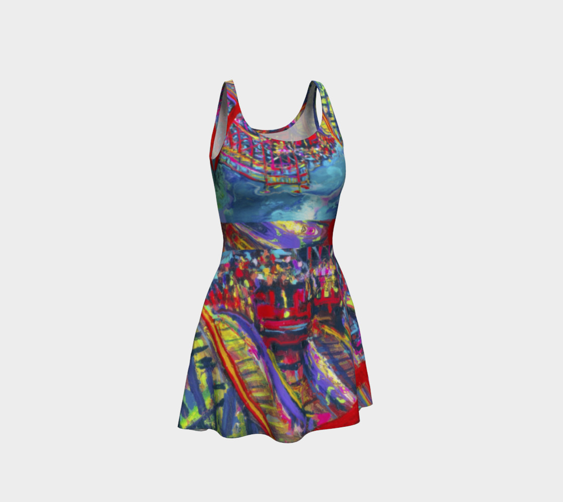 Roller Coaster 360 Flare Dress preview #1