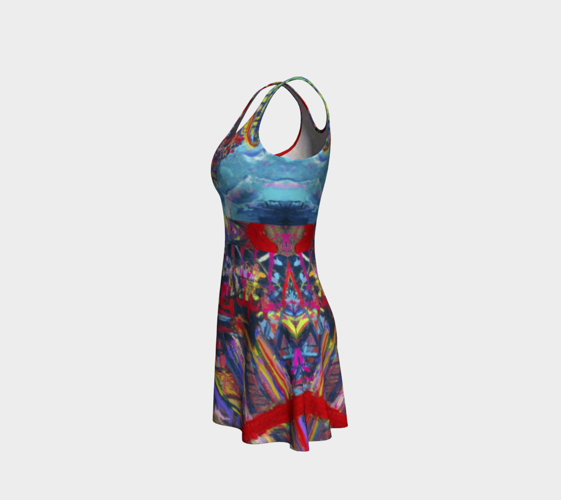 Roller Coaster 360 Flare Dress preview #2