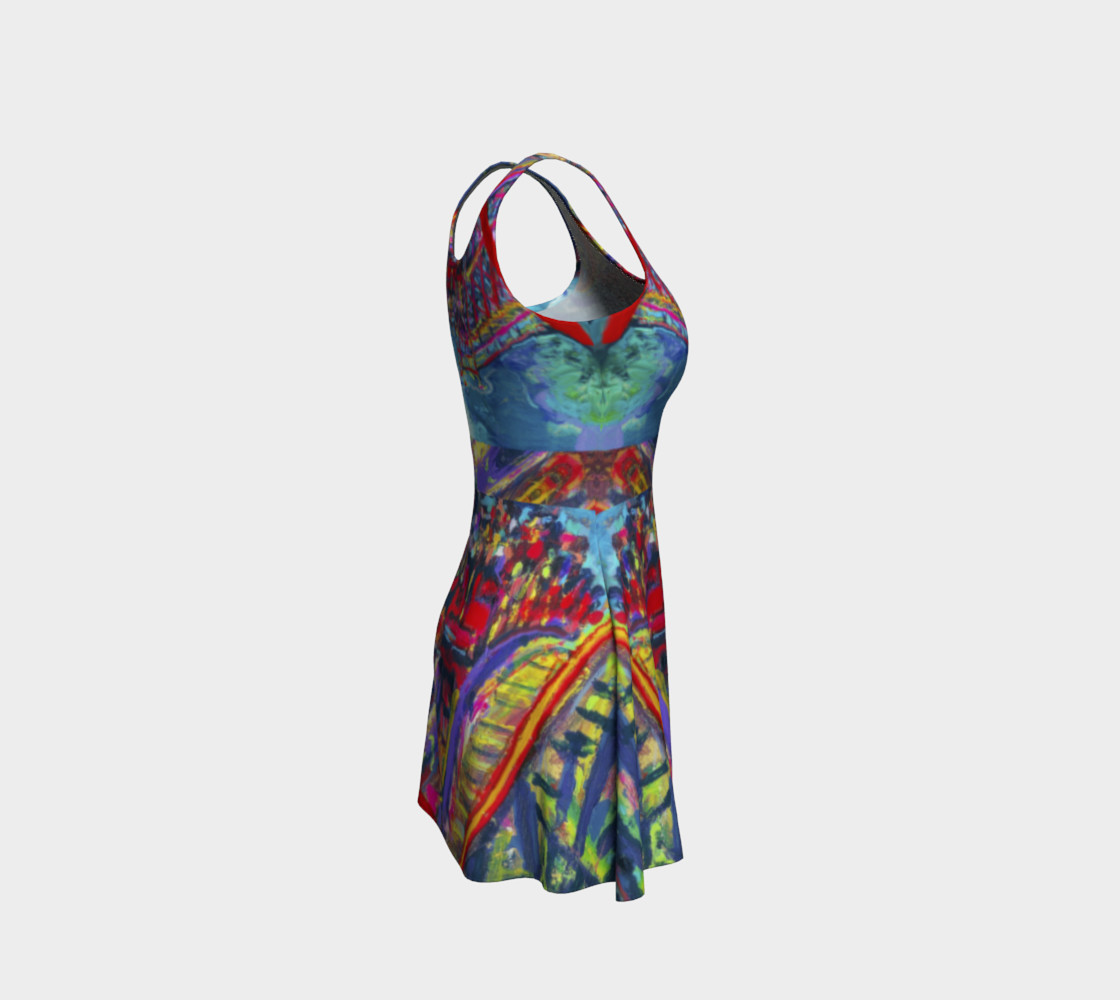 Roller Coaster 360 Flare Dress preview #4