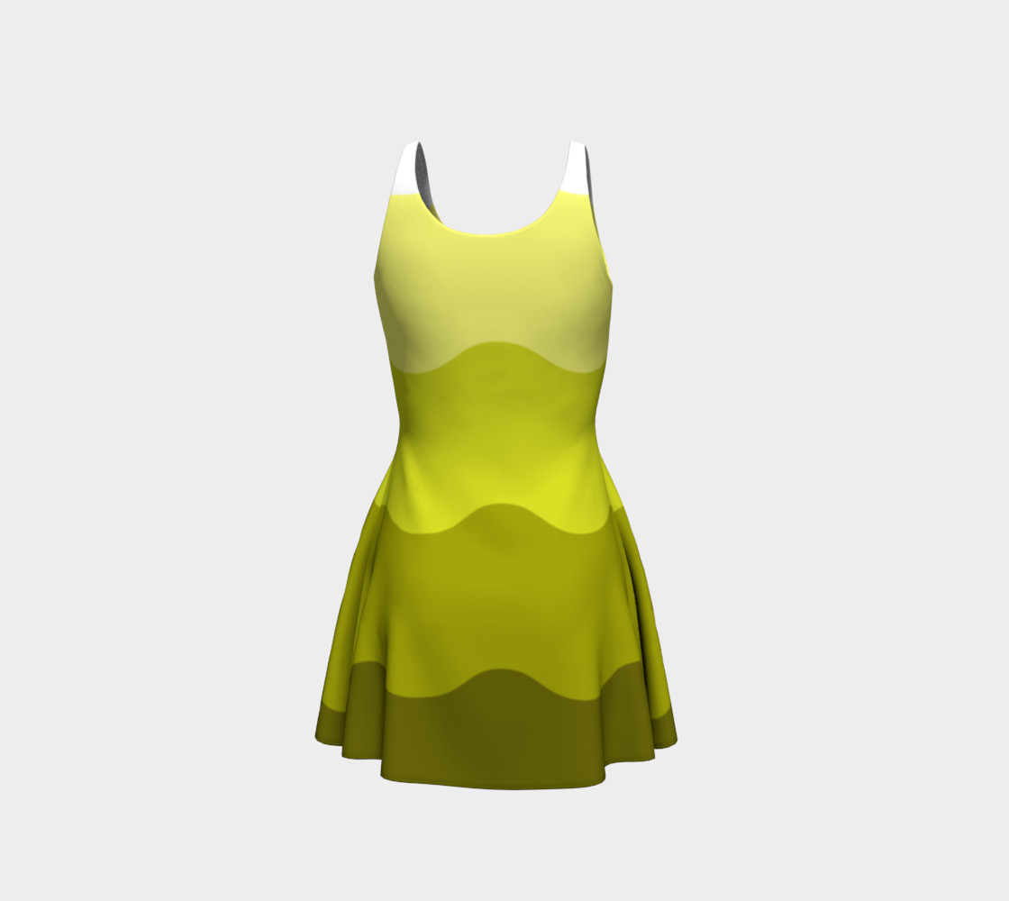 Chartreuse Thick Waves preview #3