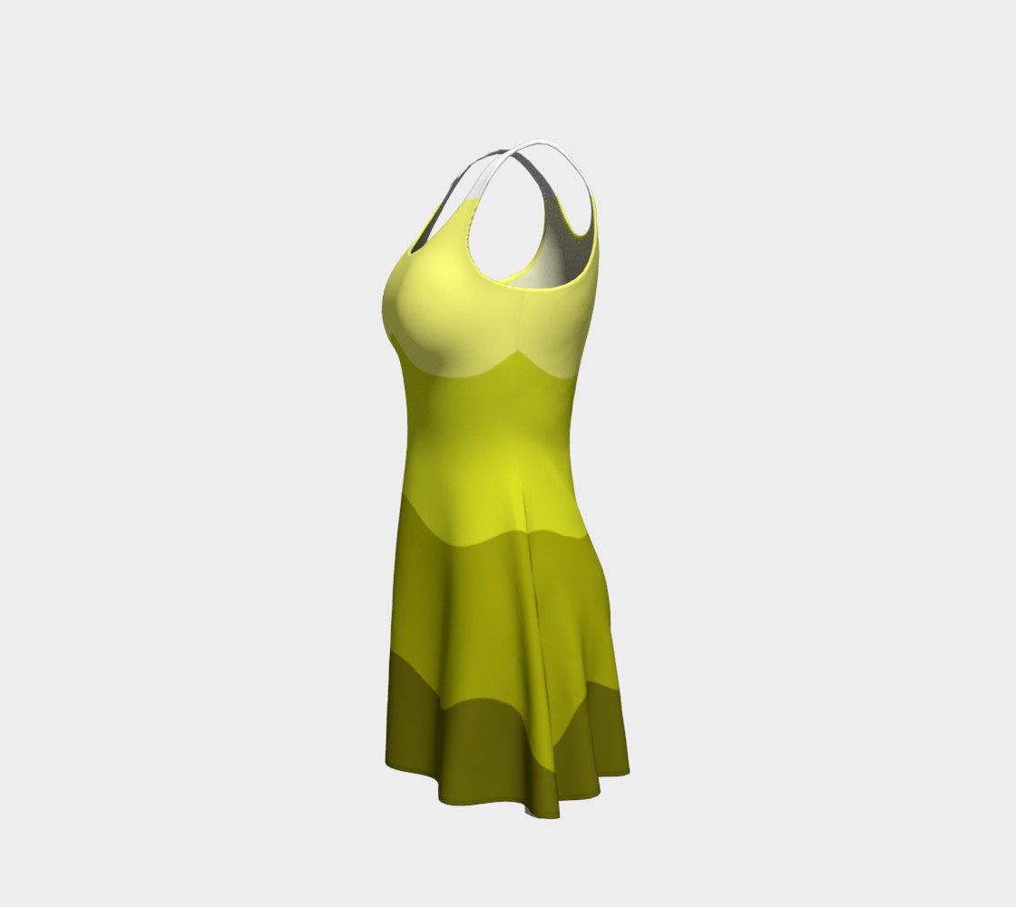 Chartreuse Thick Waves preview #2
