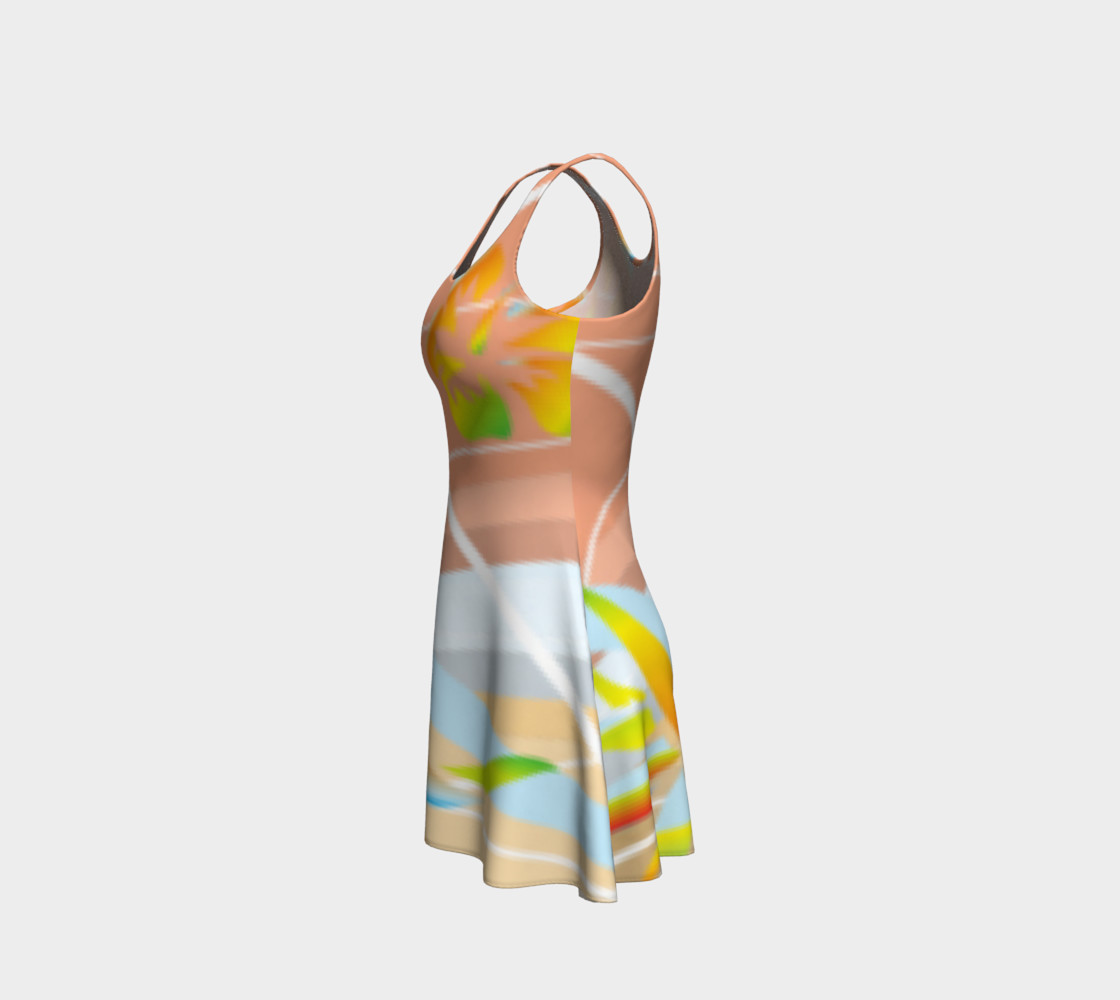 Flowers Flare Dress 106-17 preview #2