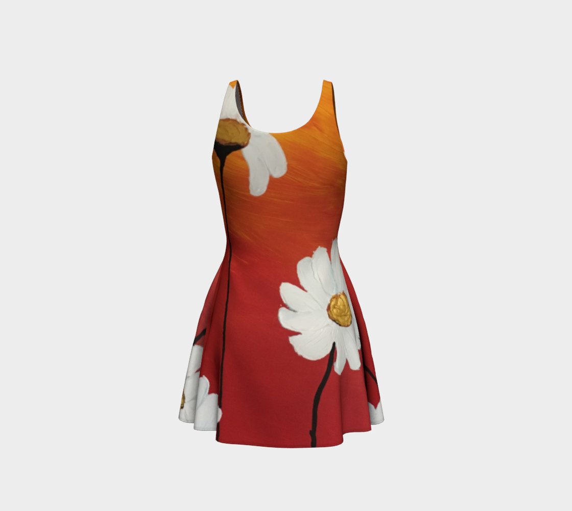 Daisy Sunset Flare Dress preview #3