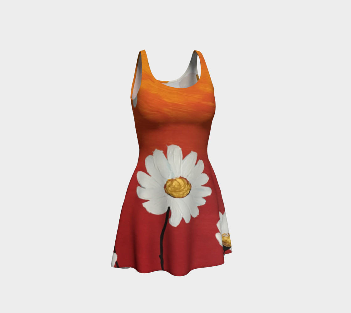 Daisy Sunset Flare Dress preview #1