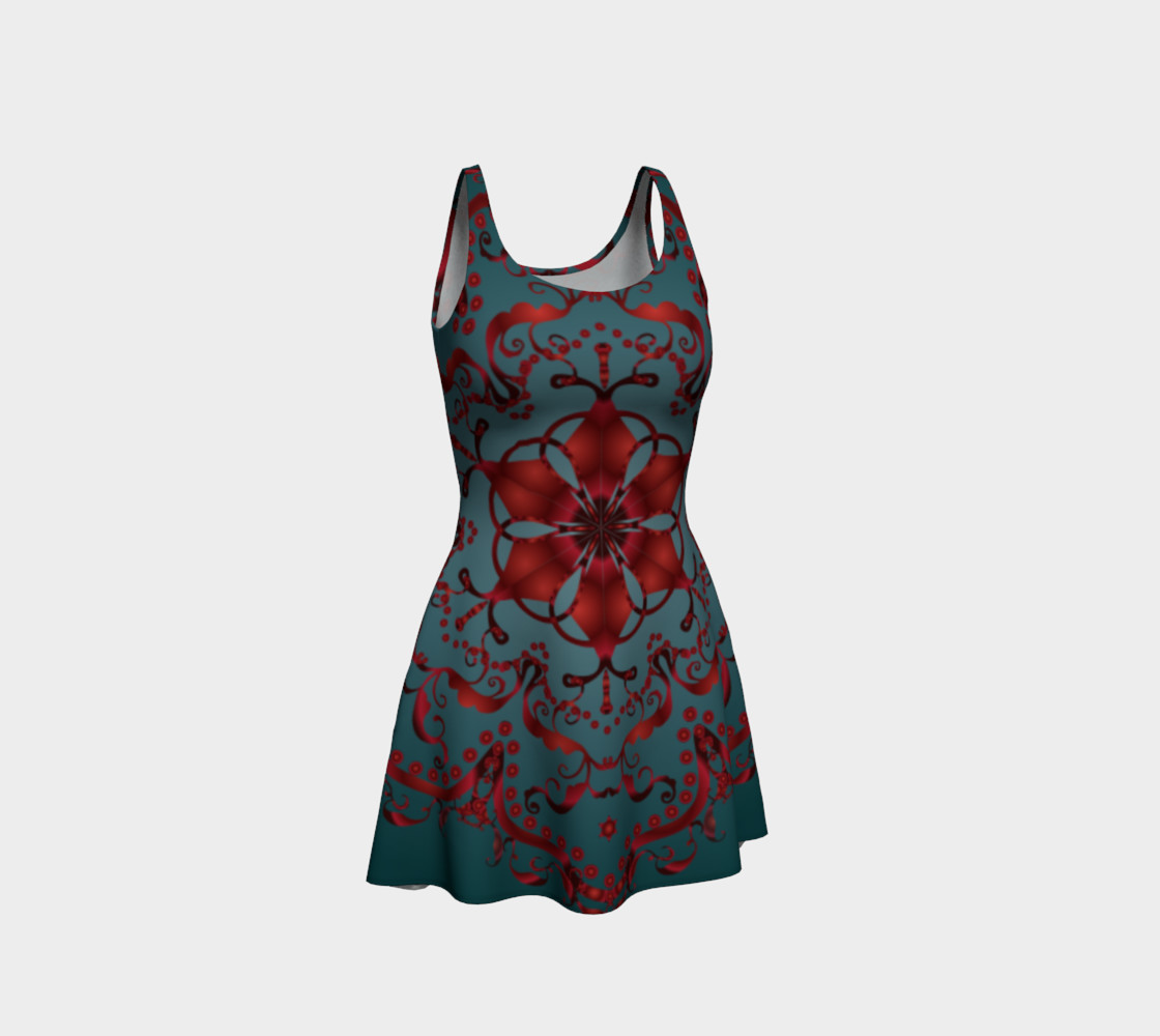 Vintage Red Flower preview #1