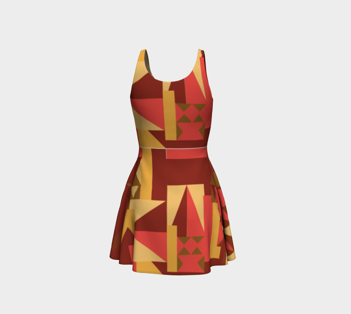 Bold Tribal Inspired Dress preview #3