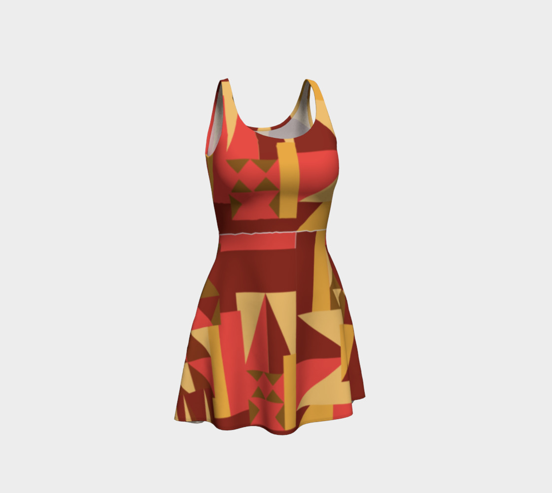 Bold Tribal Inspired Dress preview #1