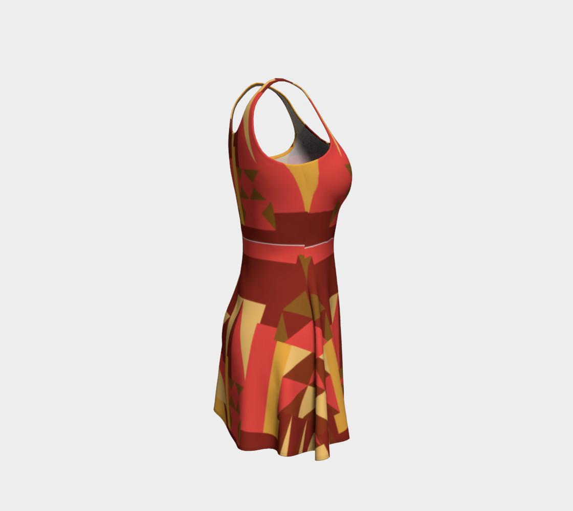 Bold Tribal Inspired Dress preview #4