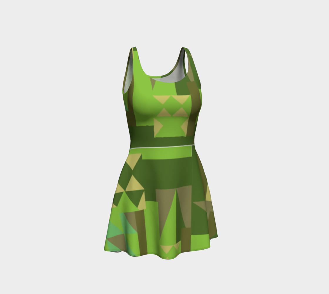 Green Scene Dress preview #1
