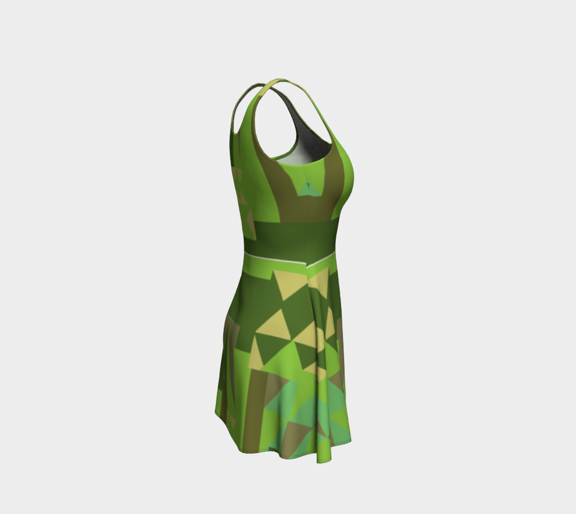 Green Scene Dress preview #4