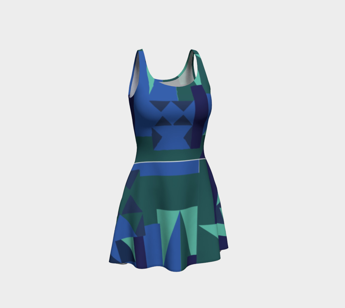 Erie Aqua Dress preview #1