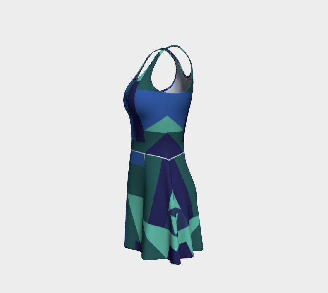 Erie Aqua Dress preview #2