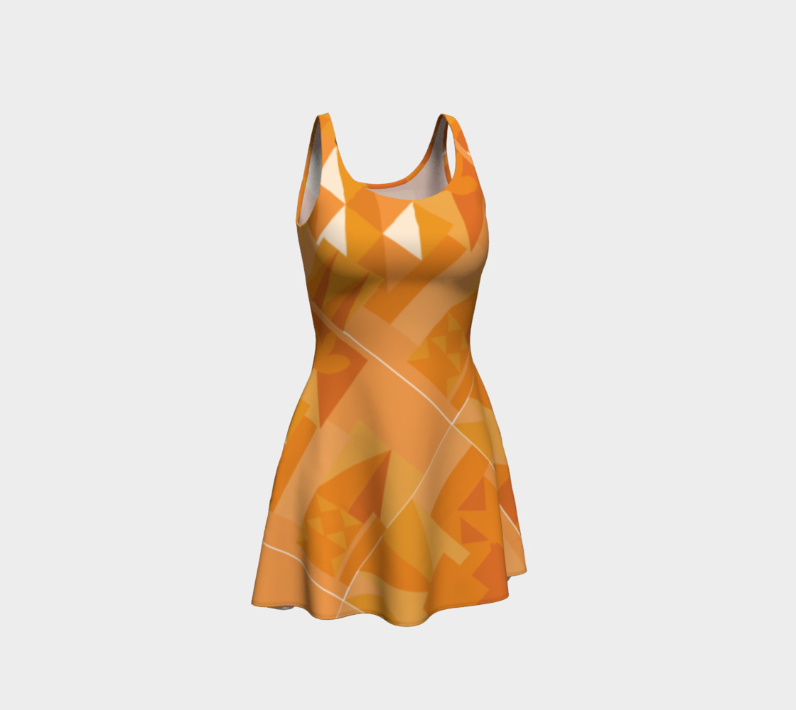 Dreamcicle Inspired Dress preview #1