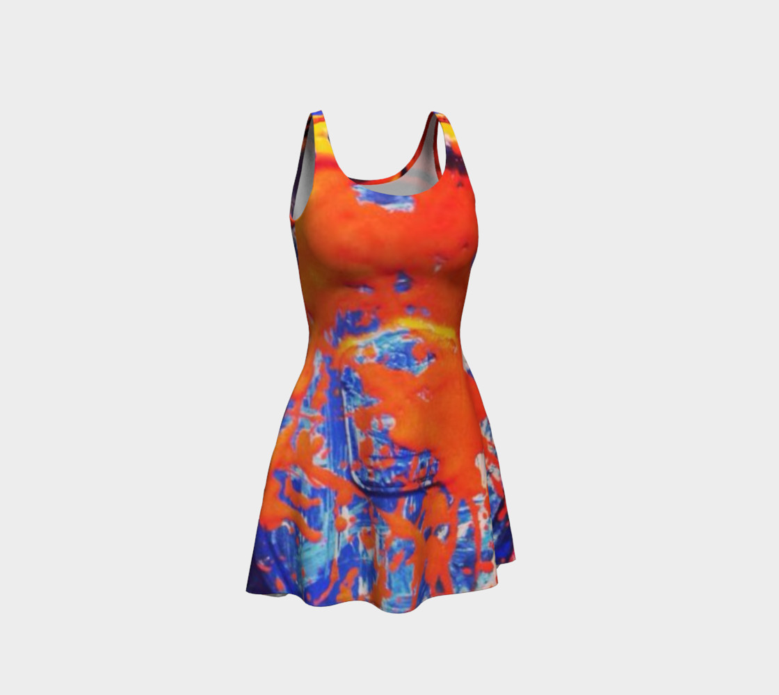 Abstract Orange Splash preview #1