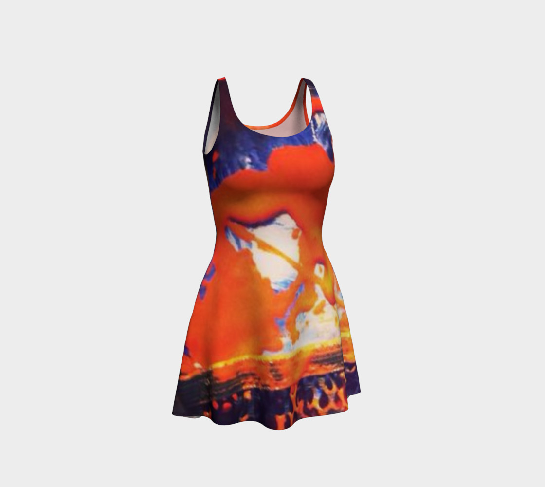 Abstract Orange SPLASH beauty preview #1