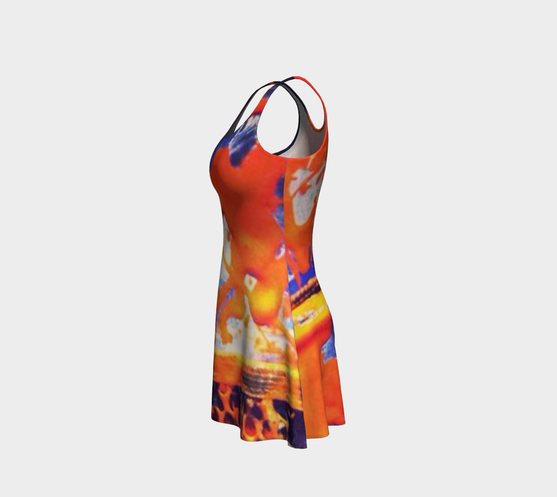 Abstract Orange SPLASH beauty preview #2