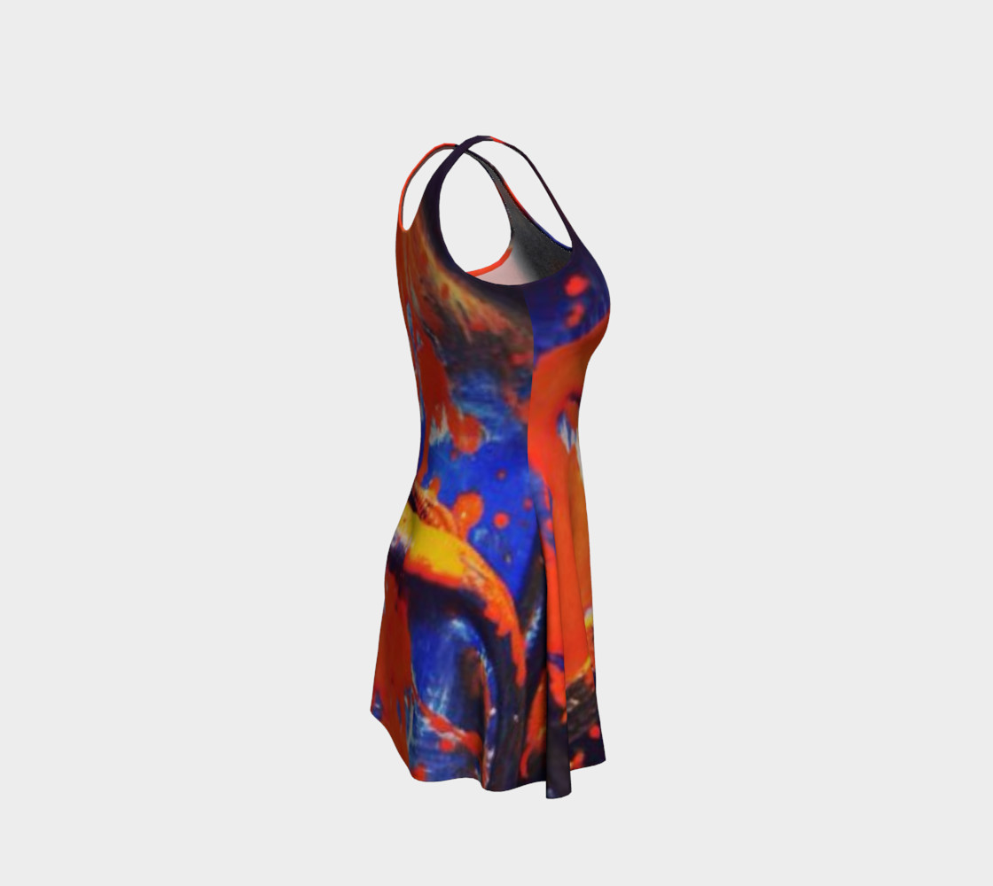 Abstract Orange SPLASH beauty preview #4