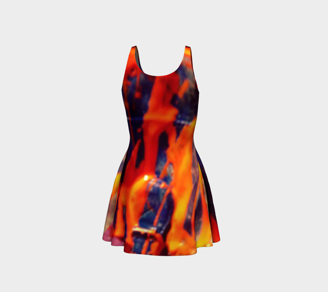 Abstract Orange SPLASH wonder life preview #3