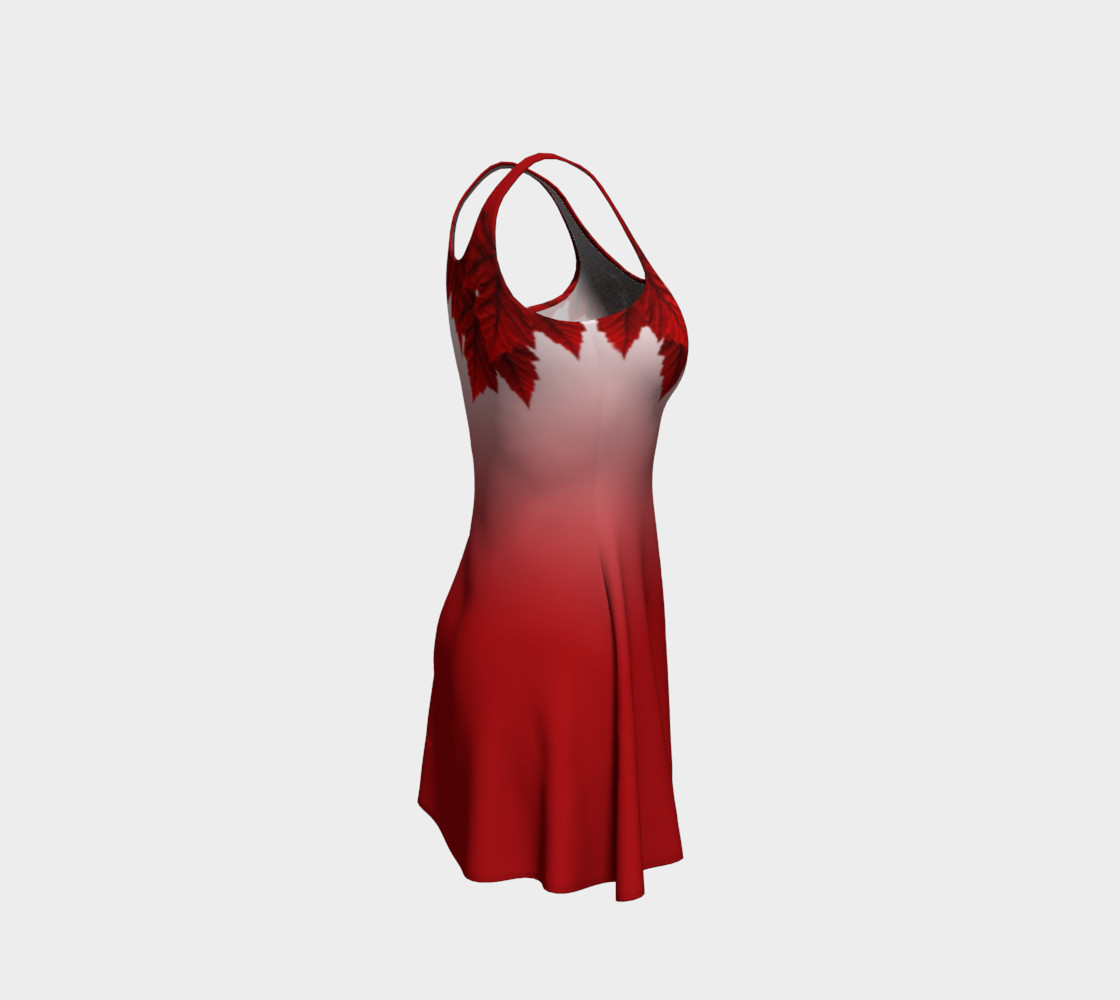 Red Maple Leaf Dress Beautiful Canada Dresses preview #4