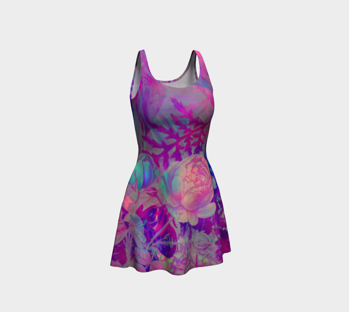 purple floral preview #1