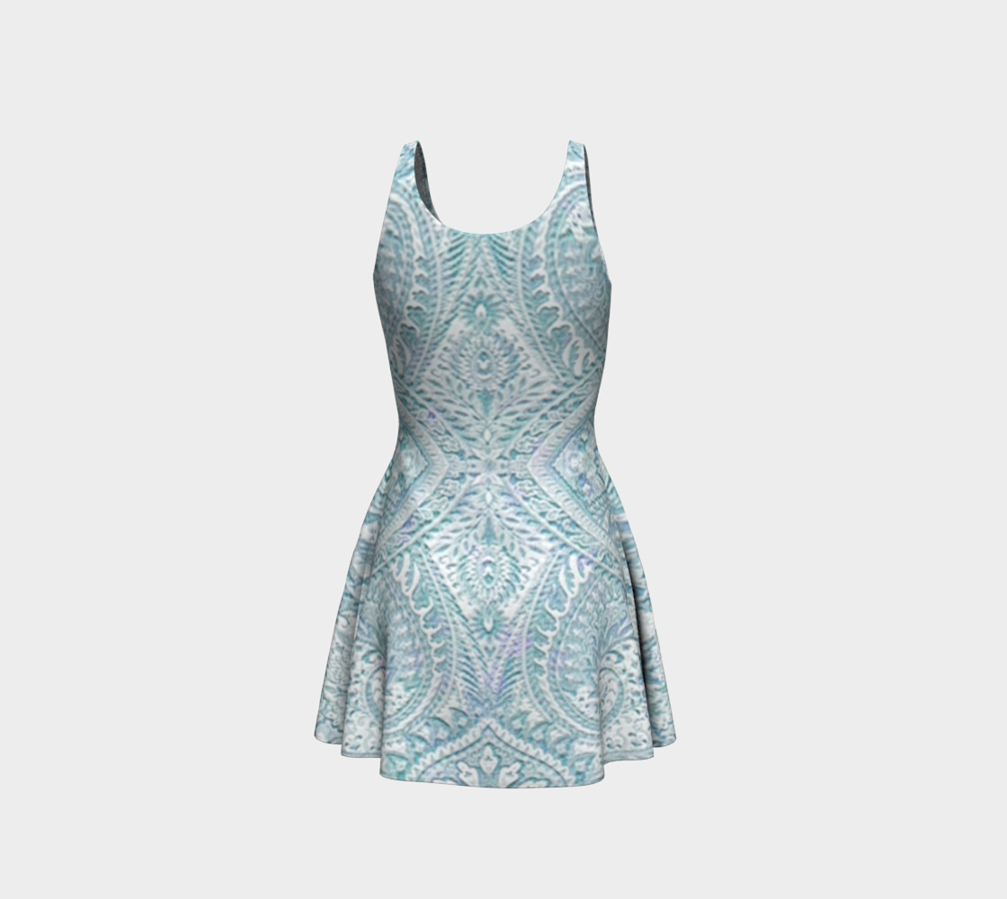 Iced Lace Vintage Print Dress by Tabz Jones preview #3