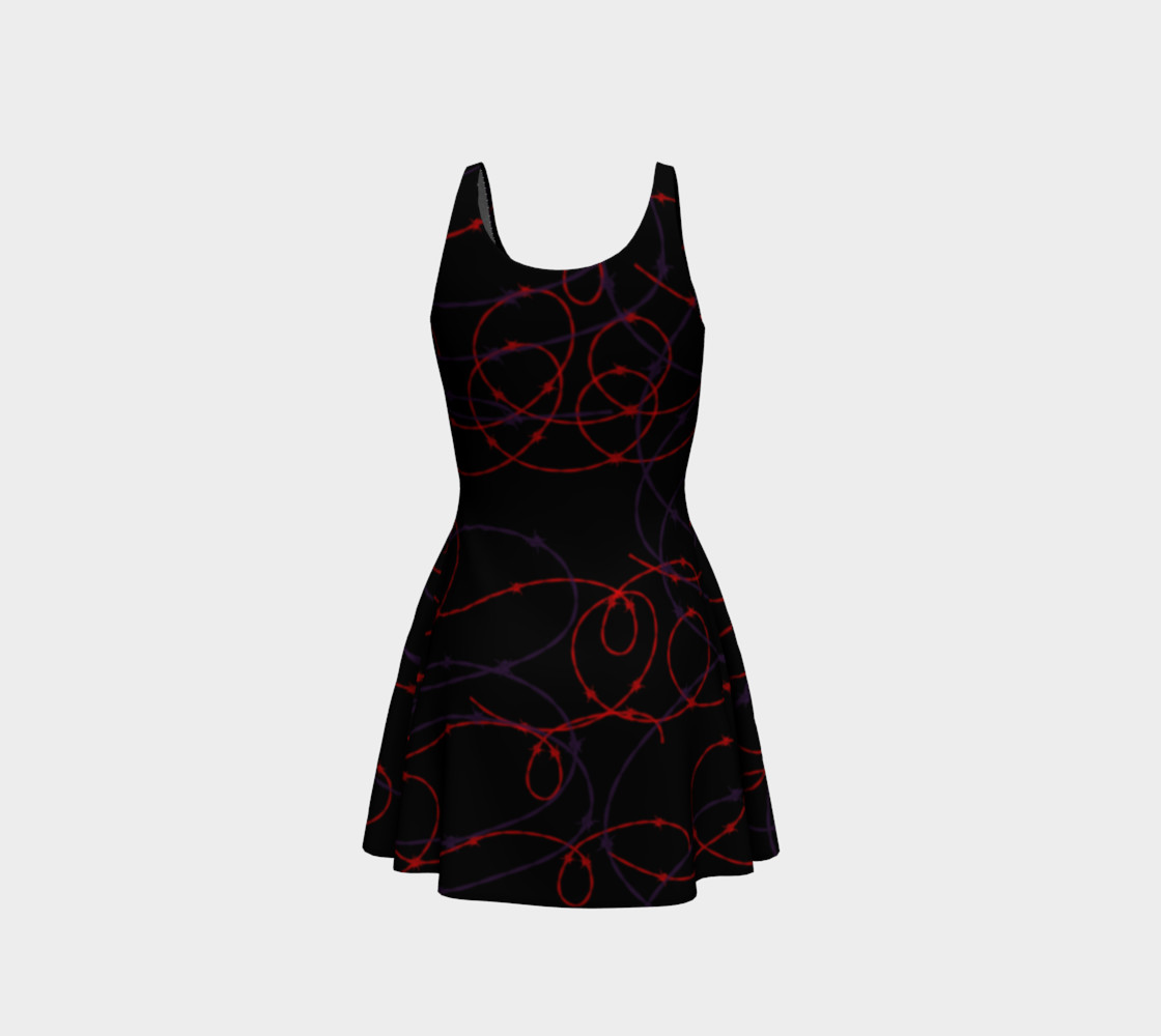 Anime Vampire Girl Goth Art Dress By Tabz Jones preview #3