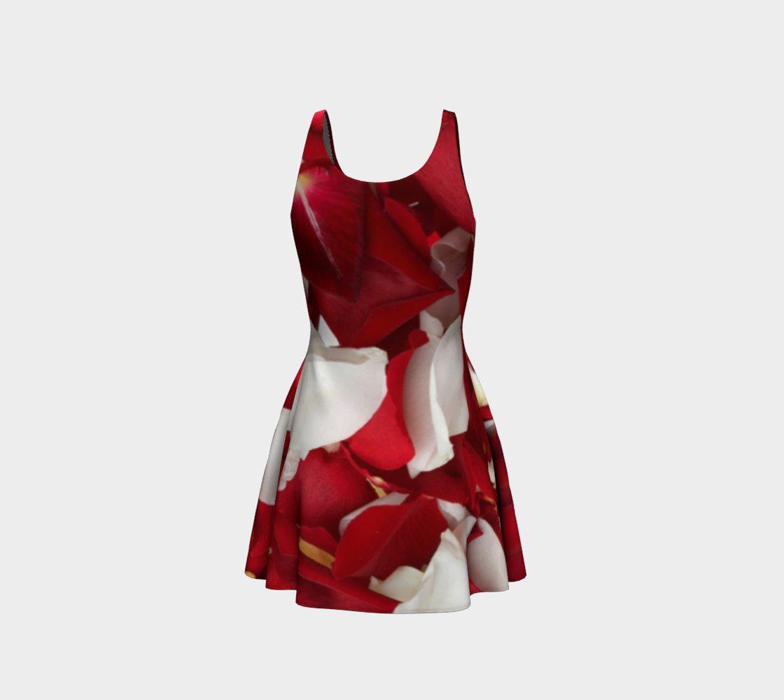 "Rose Petals" Flare Dress preview #3