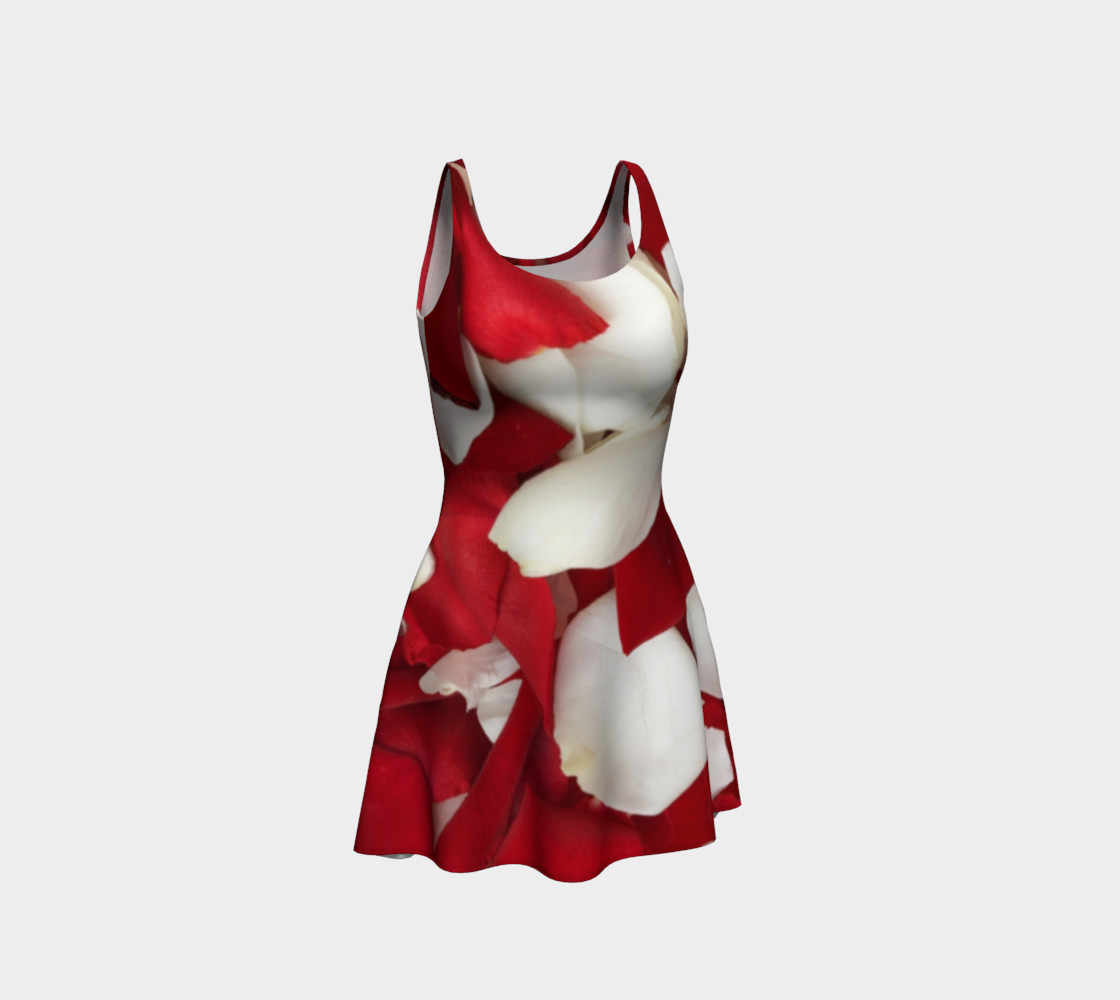 "Rose Petals" Flare Dress preview #1
