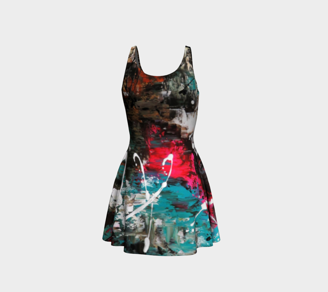 Matt LeBlanc Art Flare Dress - Design 007 preview #3