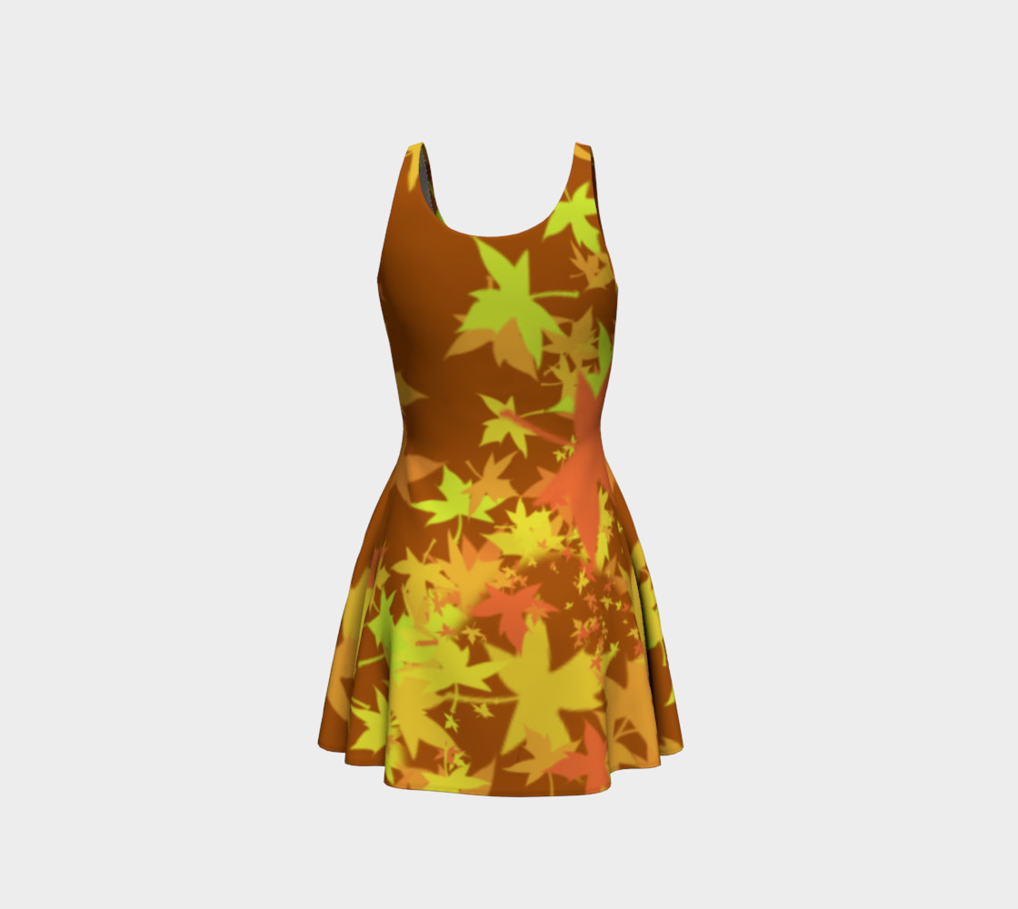 Autumn Pumpkins Halloween Dress by Tabz Jones preview #3
