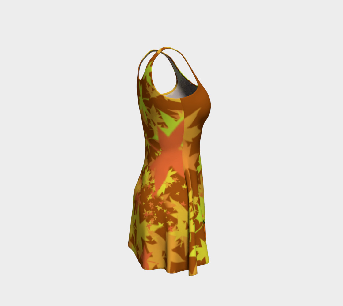 Autumn Pumpkins Halloween Dress by Tabz Jones preview #4
