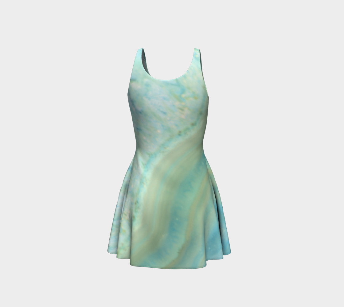 Pretty Powder Blue Marble Pattern preview #3