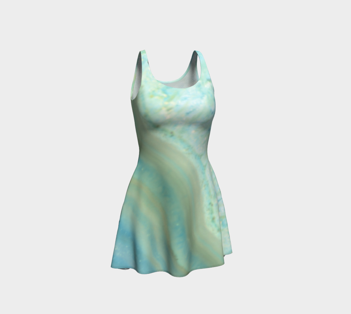 Pretty Powder Blue Marble Pattern preview #1