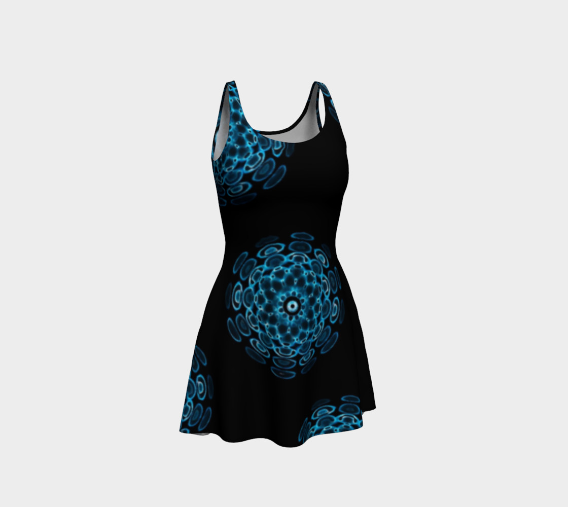 Blue Sound Flare Dress by Danita Lyn preview #1