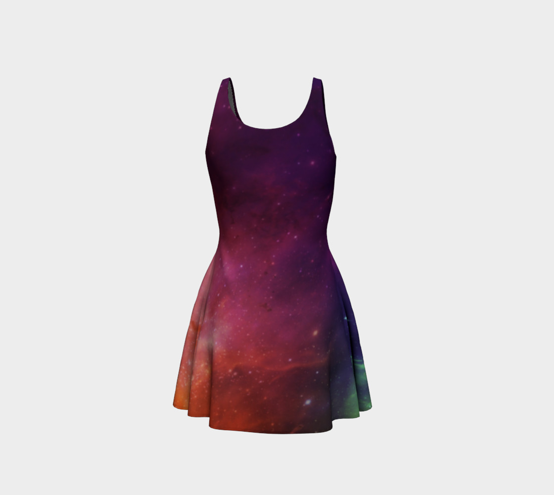 Aurora Portal Flare Dress by Danita Lyn preview #3