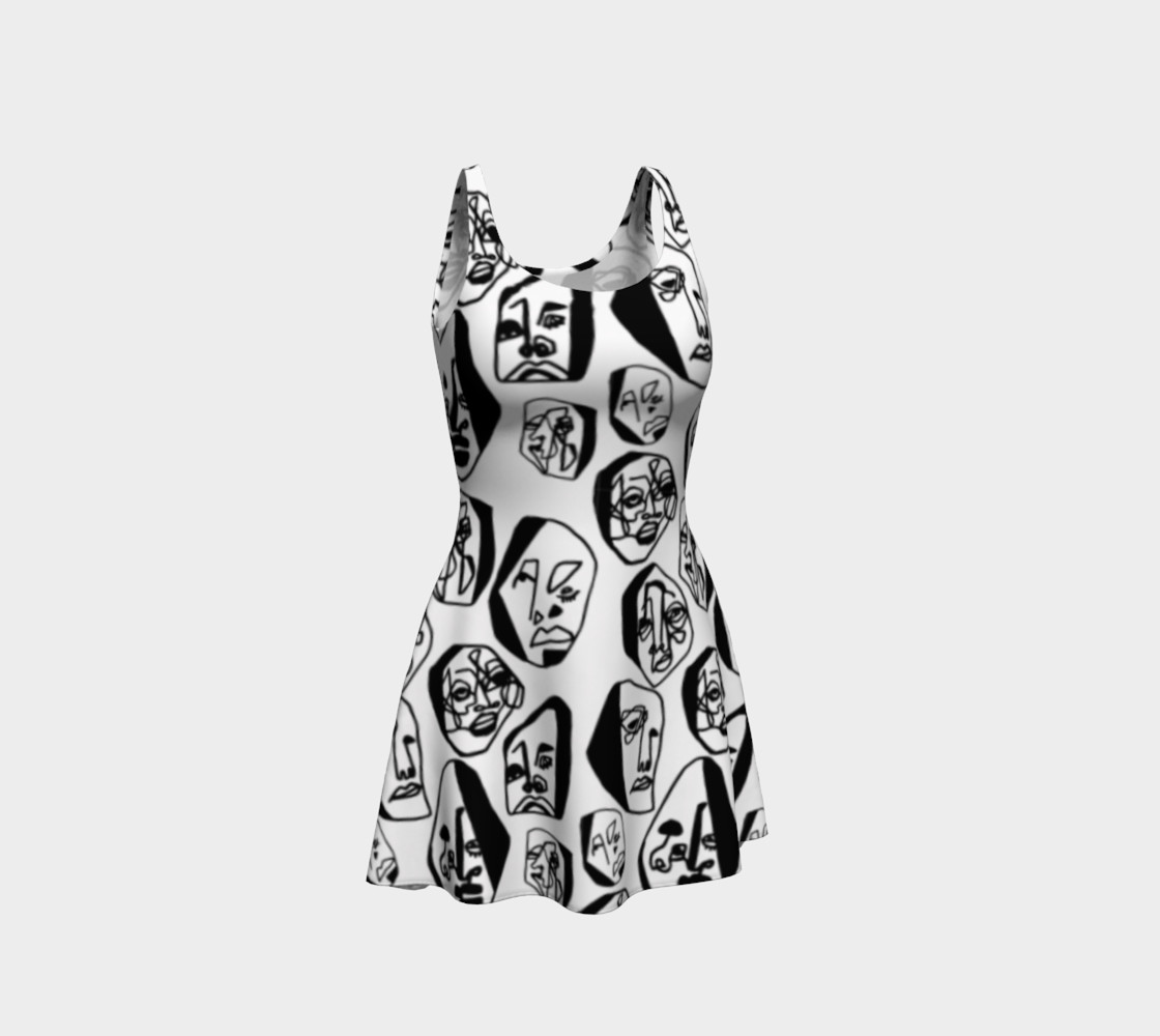 7 FACES FLARE DRESS preview #1
