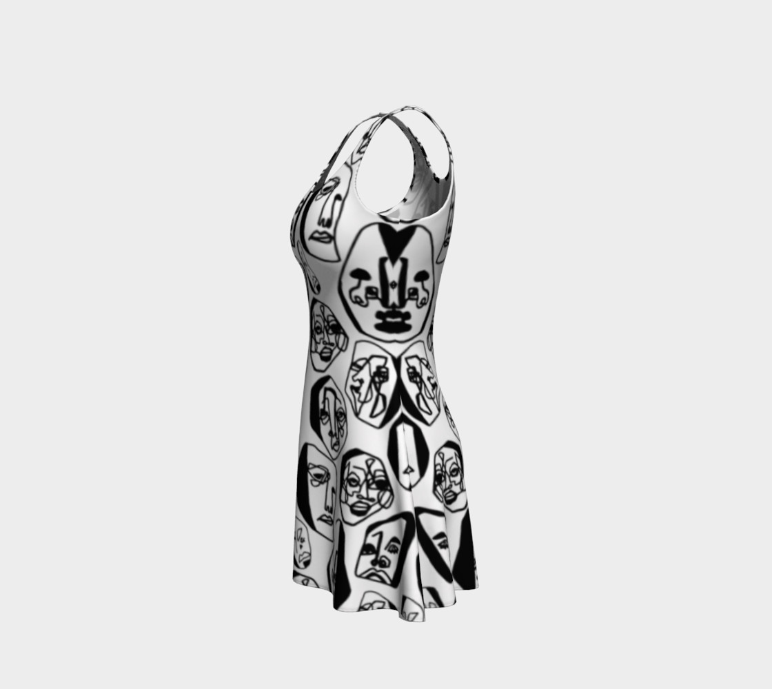 7 FACES FLARE DRESS preview #2
