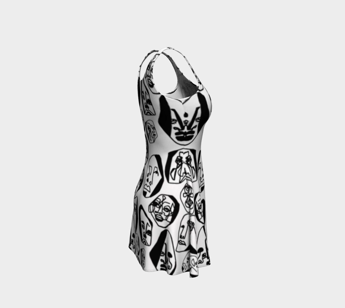 7 FACES FLARE DRESS preview #4