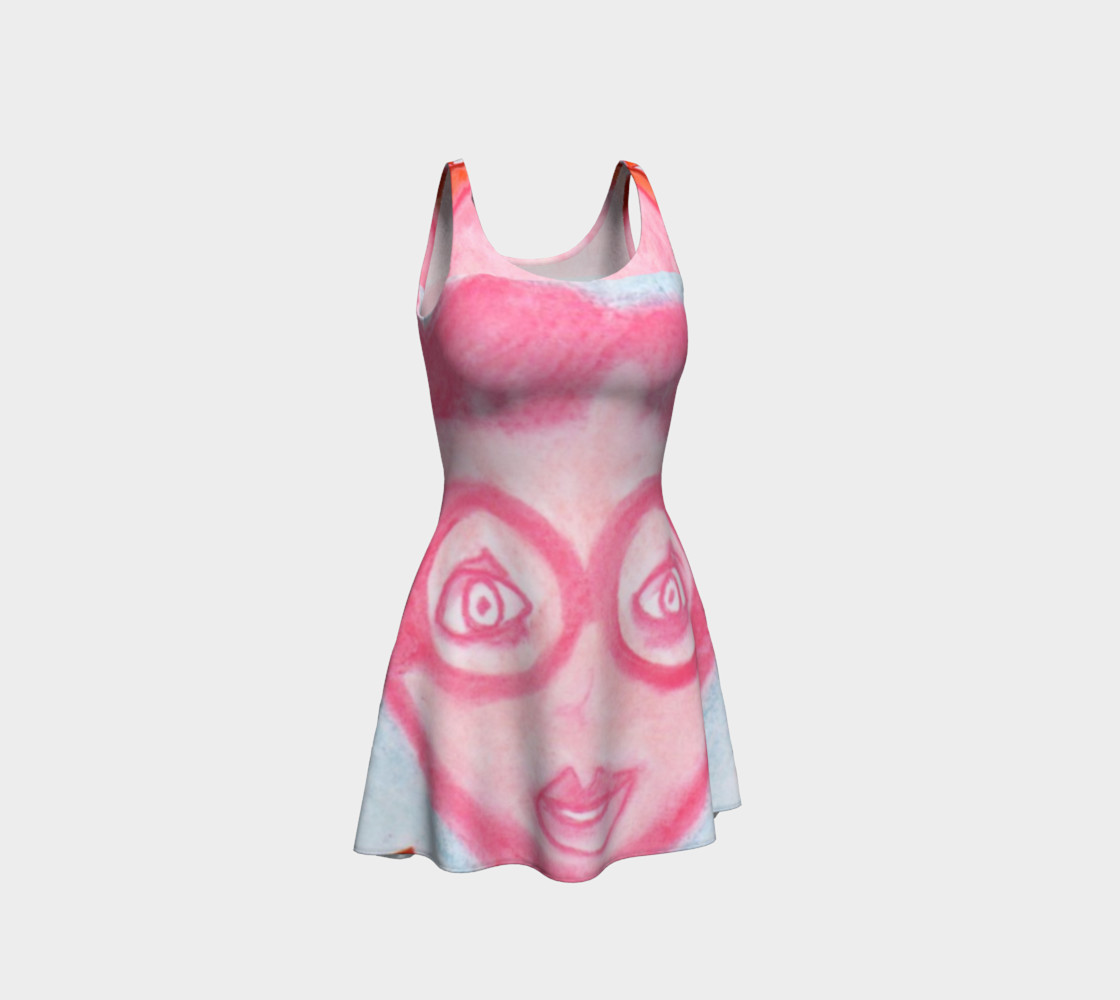 Funny Portrait Pink Face wearing Glasses preview #1