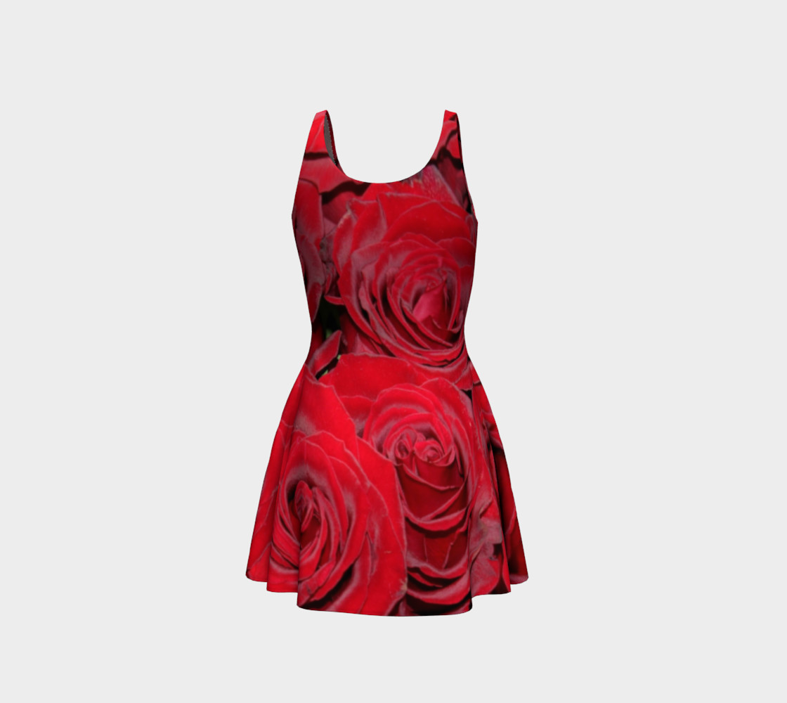 Romantic Red Roses Floral Design preview #3